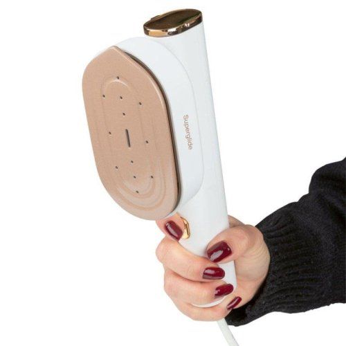 8942 vaporizador de ropa proficare pc dg 3124 2 en 1 ceramica 1300 w oro rosa foto