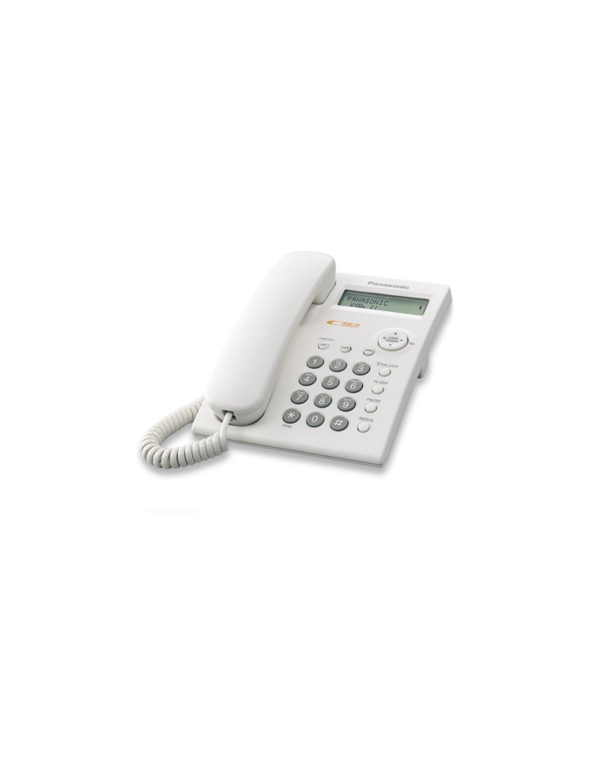 kx tsc11ex panasonic telefono sobremesa con identificacion de llamada