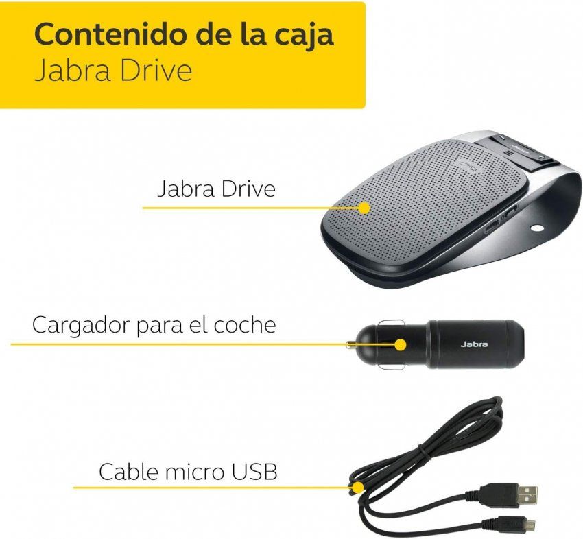 Jabra DRIVE Kit   Manos libres Bluetooth para móvil