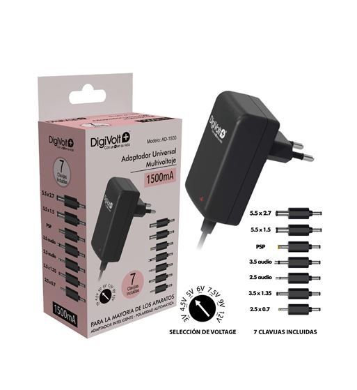 digivolt alimentador universal 1500 mah multivoltage ad 1500