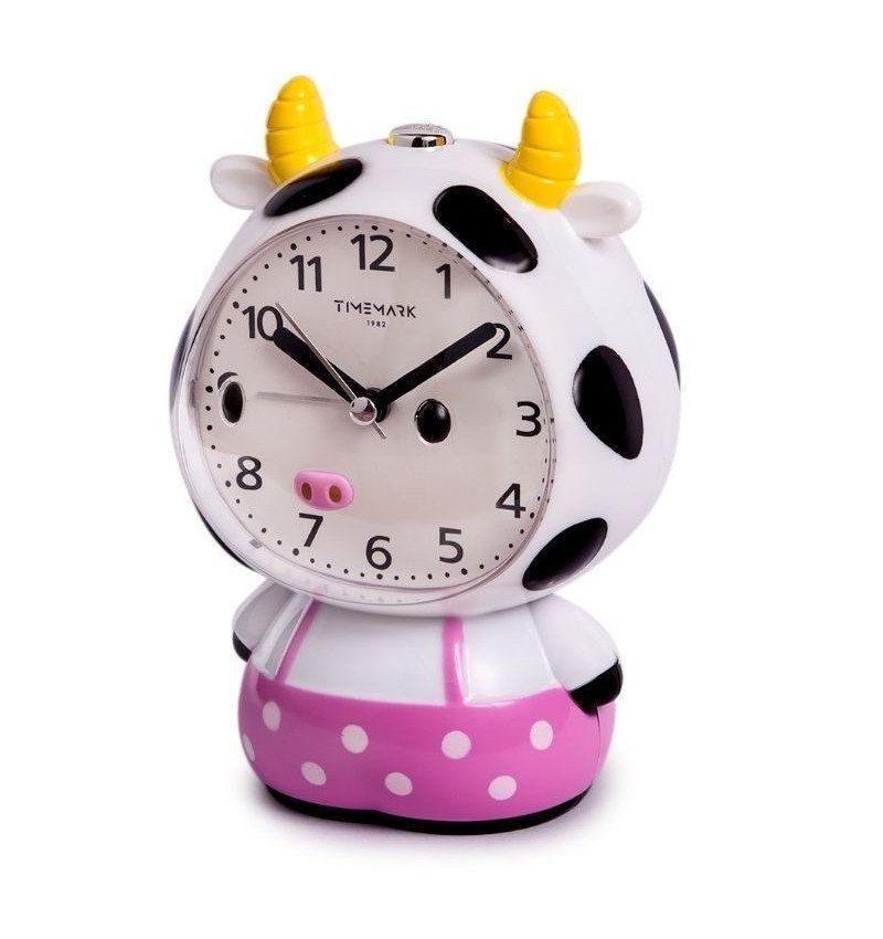 despertador infantil vaca timemark