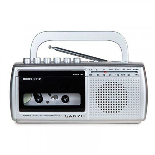 sanyo ks111 reproductor radio cassette portatil