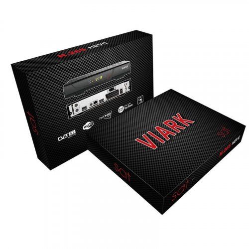 viark sat receptor satelite full hd dvb s2 h265 hevc