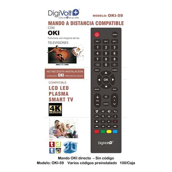 digivolt mando universal para oki oki 59