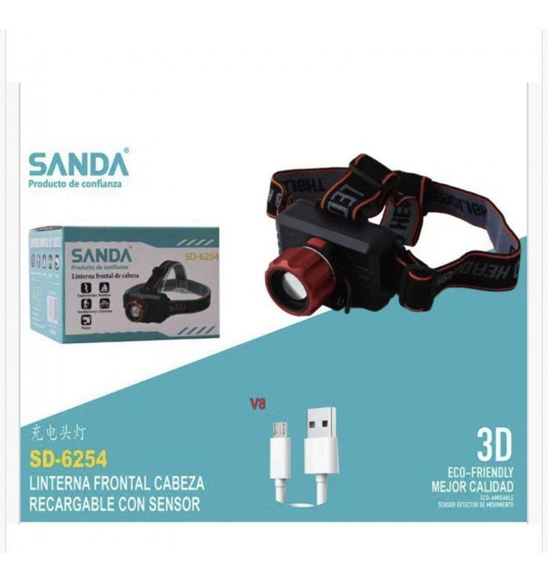 linterna cabeza sd 6254