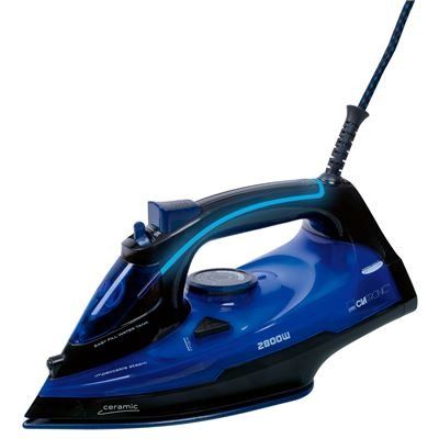 Plancha Ropa Vapor Clatronic DB 3755 Suela Ceramica Vapor Vertical