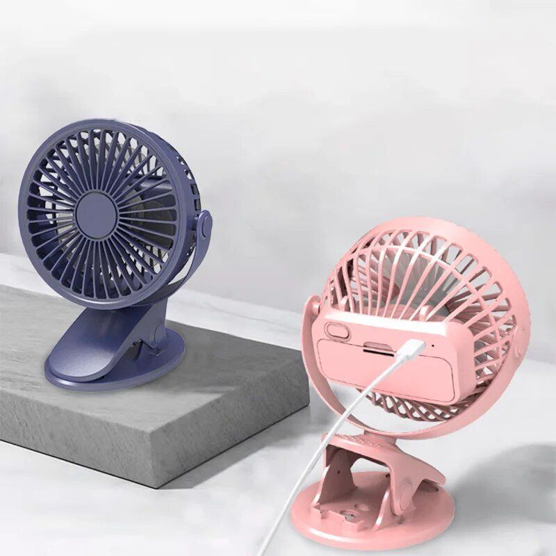 Ventilador de escritorio plegable aire acondicionado el ctrico Mini ventilador ajustable Enfriador de aire Flexible port