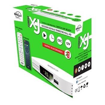digiquest tdt t2 dvb t2 h 265 blanco usb 2 mandos autoaprendizaje xj