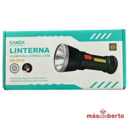 Linterna recargable Sanda SD 5635