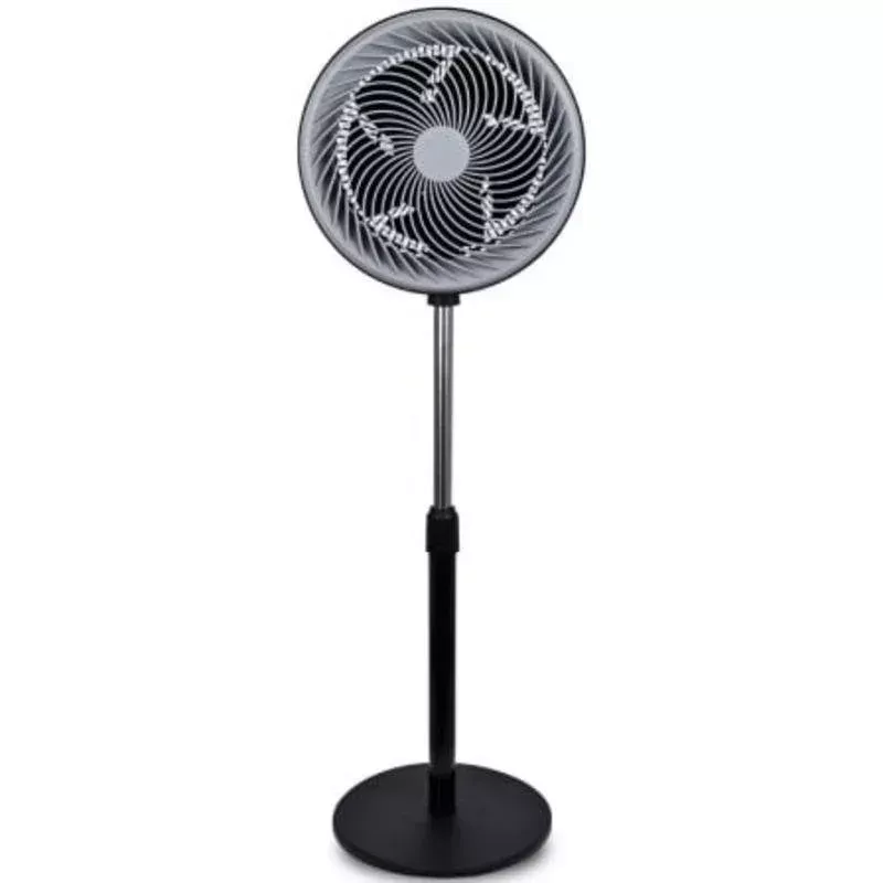 1916 ventilador de pie daewoo dw9004 90w 3 velocidades altura regulable motor aluminio 5 aspas