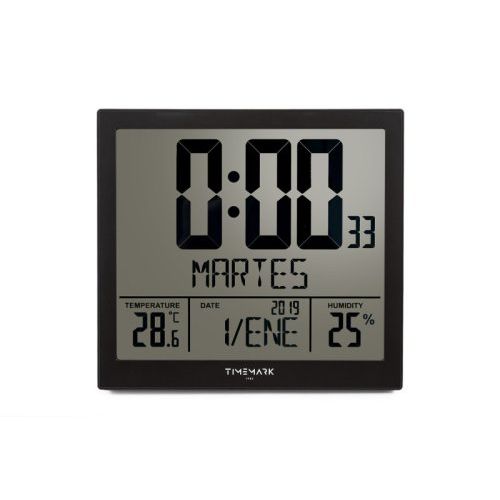 despertador digital con digitos grandes timemark